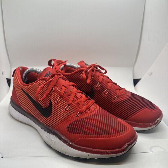 Nike Other - Nike Free Train Versatility University Red Black Mens Size 10.5 (833258-606)